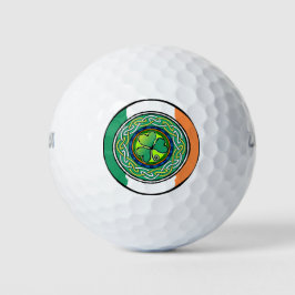 irisches Kleeblatt Golfball