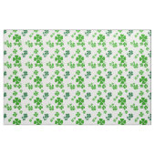 Irisches Kleeblatt, grüner Klegewebedruck Stoff (Fat Quarter (45,7 x 55,9 cm))