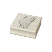Irisches Kleeblatt, irische Harfe, irisches Klee Gummistempel (Stempel)