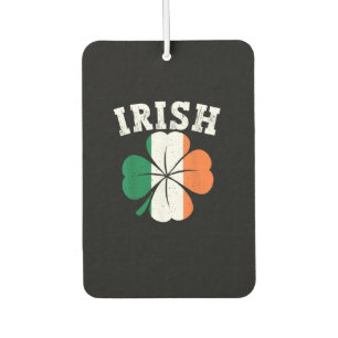 Irisches Kleeblatt Irland Flagge St. Patrick Tag V Autolufterfrischer