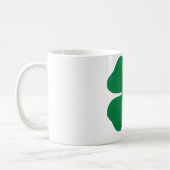 irisches Kleeblatt Kaffeetasse (Links)