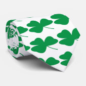 Irisches Kleeblatt Krawatte (Gerollt)