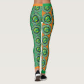 irisches Kleeblatt Leggings (Rückseite)
