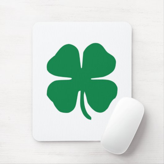 irisches Kleeblatt Mousepad (Mit Mouse)