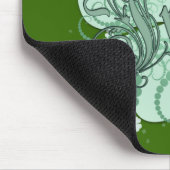 irisches Kleeblatt Mousepad (Ecke)