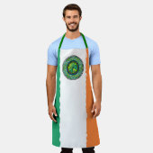 irisches Kleeblatt Schürze (Getragen)