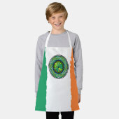 irisches Kleeblatt Schürze (Getragen)