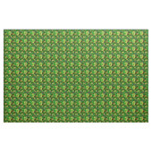 Irisches Kleeblatt, schwarz, irische Harfe, rote 7 Stoff (Yard (91,4 cm))