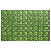 Irisches Kleeblatt, schwarz, irische Harfe, rote 7 Stoff (Fat Quarter (45,7 x 55,9 cm))