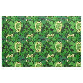 Irisches Kleeblatt, schwarz, irischer Harnstoff, D Stoff (Fat Quarter (45,7 x 55,9 cm))
