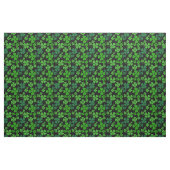 Irisches Kleeblatt, Schwarzes, grüner Stoff (Fat Quarter (45,7 x 55,9 cm))