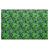 Irisches Kleeblatt, Schwarzes, Klegewebedruck 10c Stoff (Yard (91,4 cm))