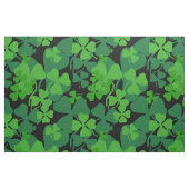 Irisches Kleeblatt, Schwarzes, Klegewebedruck 10c Stoff (Fat Quarter (45,7 x 55,9 cm))