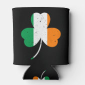 Irisches Kleeblatt St. Patrick's Day Dosenkühler (Rückseite)