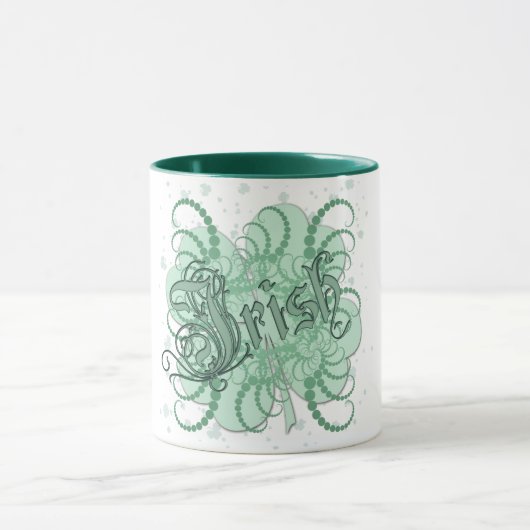 irisches Kleeblatt Tasse (Zentrum)