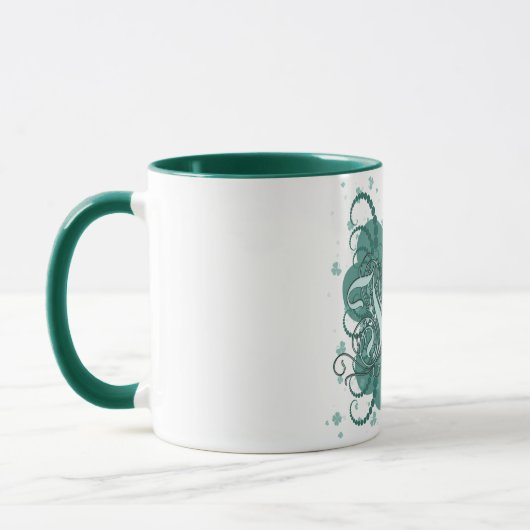 irisches Kleeblatt Tasse (Links)