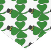 irisches Kleeblatt Tischdecke (Schrägansicht)