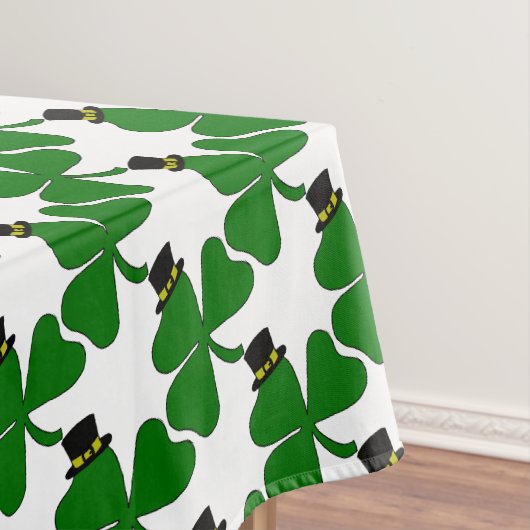 irisches Kleeblatt Tischdecke (Beispiel)