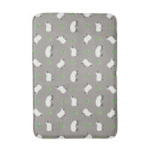 Irisches Kleeblatt-und Schaf-Muster Badematte (Vorderseite Vertikal)