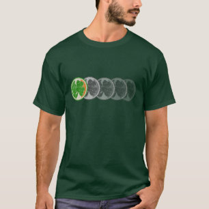 Irisches Kleeblatt verblassen T-Shirt