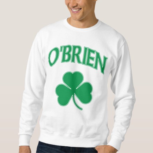 Irisches Kleeblattt-shirt O'Briens Sweatshirt (Vorderseite)