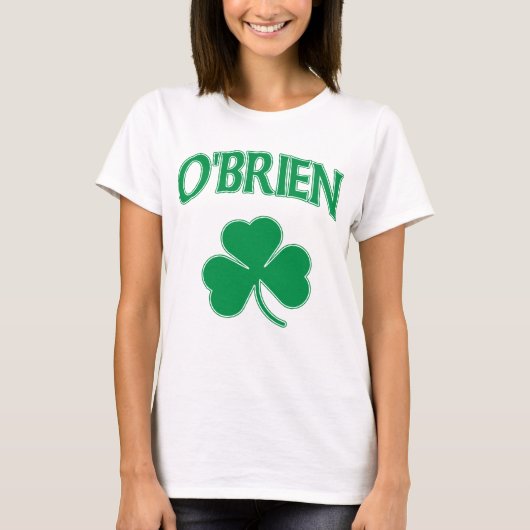 Irisches Kleeblattt-shirt O'Briens T-Shirt (Vorderseite)