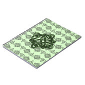 Irisches Knoten-Notizbuch Notizblock (Linke Seite)