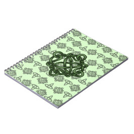 Irisches Knoten-Notizbuch Notizblock