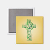 Irisches Kreuz Magnet (Vorderseite/Rückseite)