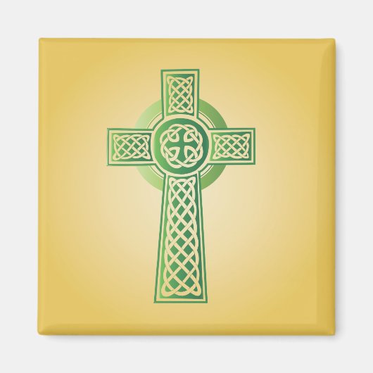 Irisches Kreuz Magnet (Vorne)