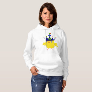 👍 ☘ ❤️ irisches Kronhühnchen Fabulous Bella Baseb Hoodie