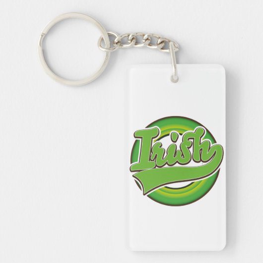 irisches Logo. Schlüsselanhänger (Vorderseite)