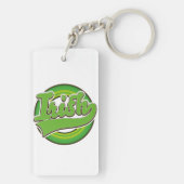 irisches Logo. Schlüsselanhänger (Rückseite)