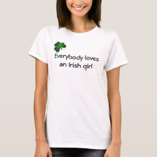 Irisches Mädchen T-Shirt