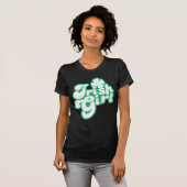 Irisches Mädchen T-Shirt (Vorne ganz)