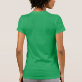 Irisches Mädchen: Trinkender Freund T-Shirt (Rückseite)