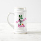 Irisches Mädchen-Trinkteam Bierglas (Links)