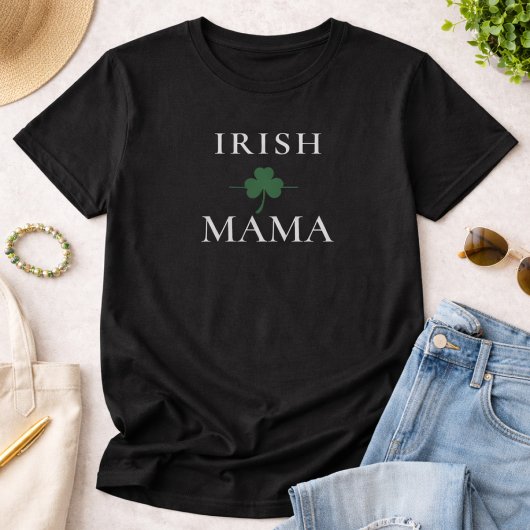 Irisches Mama Shamrock T-Shirt