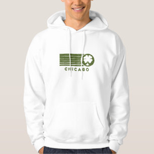 Irisches mit Kapuze Sweatshirt Chicagos