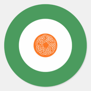 Irisches Mod-runder Aufkleber 2