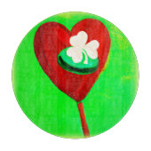 Irisches Niedliches Maldesign. Jetzt kaufen Schneidebrett (Vorderseite)