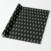 Irisches Nussknacker-Muster Geschenkpapier (Ungerollt)