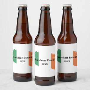 irisches Party Bierflaschenetikett