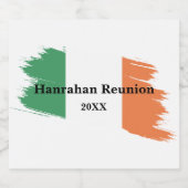 irisches Party Bierflaschenetikett (Einzelnes Label)