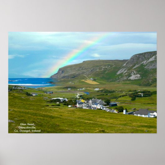 irisches Plakatbild Poster (Vorne)