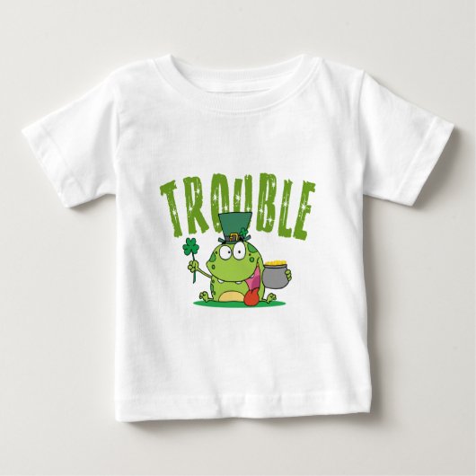 Irisches Problem Baby T-shirt (Vorderseite)