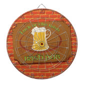 Irisches Pub-Schild Dartscheibe (vorne)