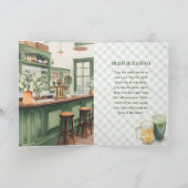 Irisches Pub | St. Patricks Tag Irischer Segen Karte (Innenseite)