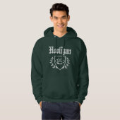 IRISCHES Rowdy-Messingknöchel-Wappen Hoodie (Vorne ganz)