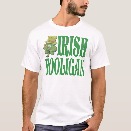 Irisches Rowdy-T-Shirt T-Shirt (Vorderseite)